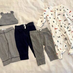 Pants and Onsie for baby size 6 months